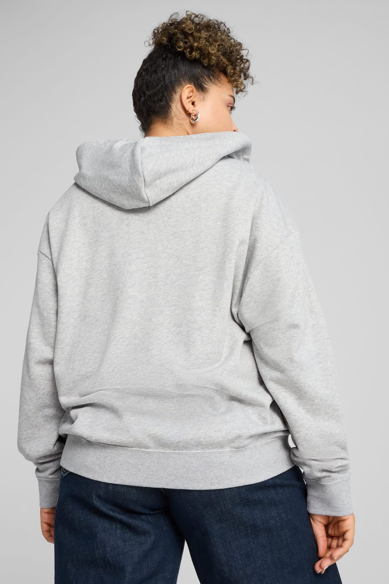 Essentials Small No. 1 Logo French Terry Women's Comfort Full-Zip Hoodie - 6