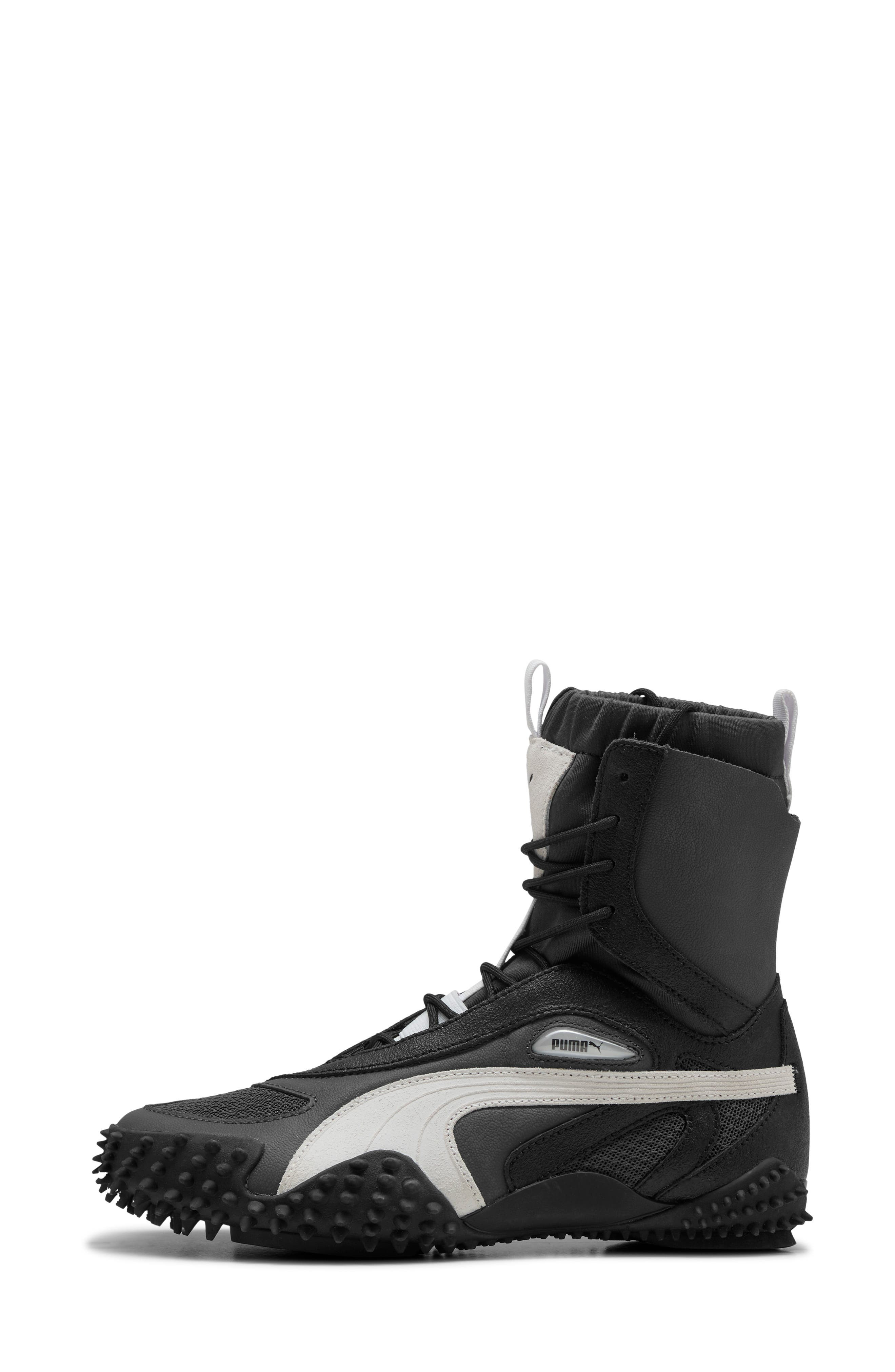 PUMA Mostro Mid Sneaker Boot in Puma Black/Puma White at Nordstrom - 6