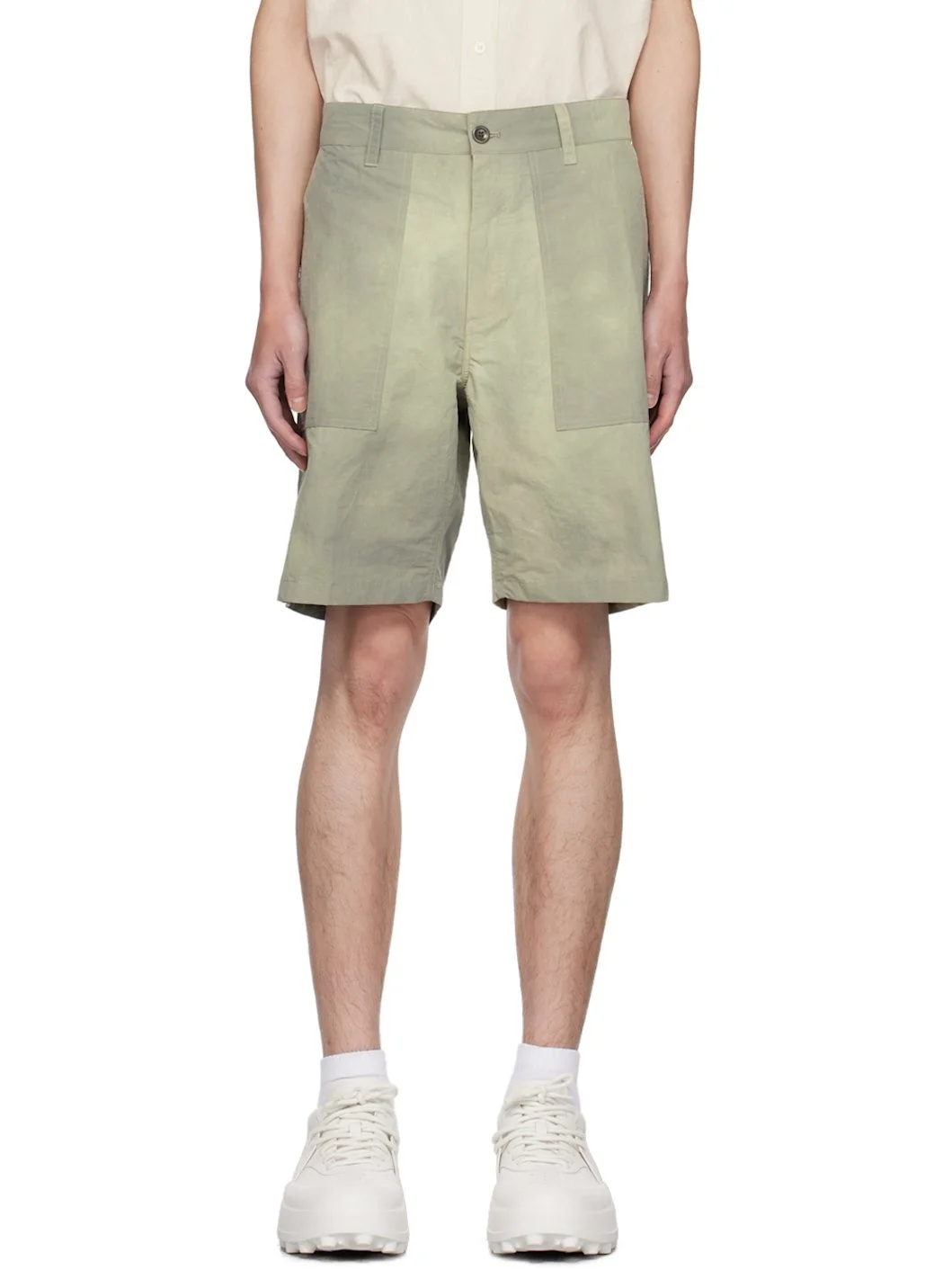 Green Lukas Shorts - 1