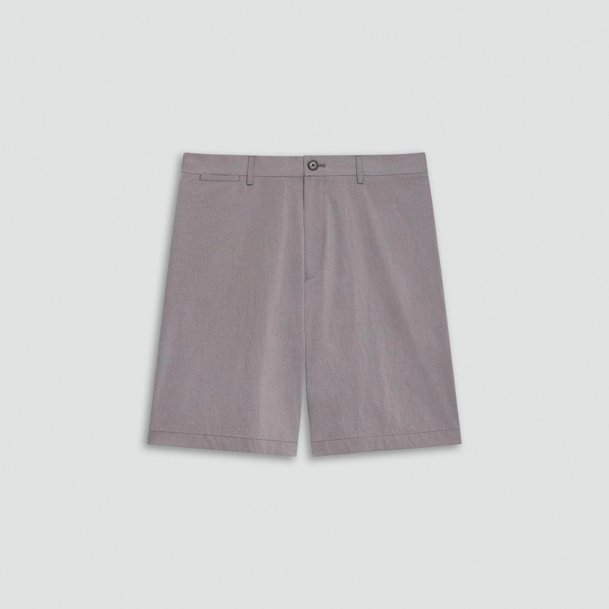 Drawstring Short in Textured Nylon - 1