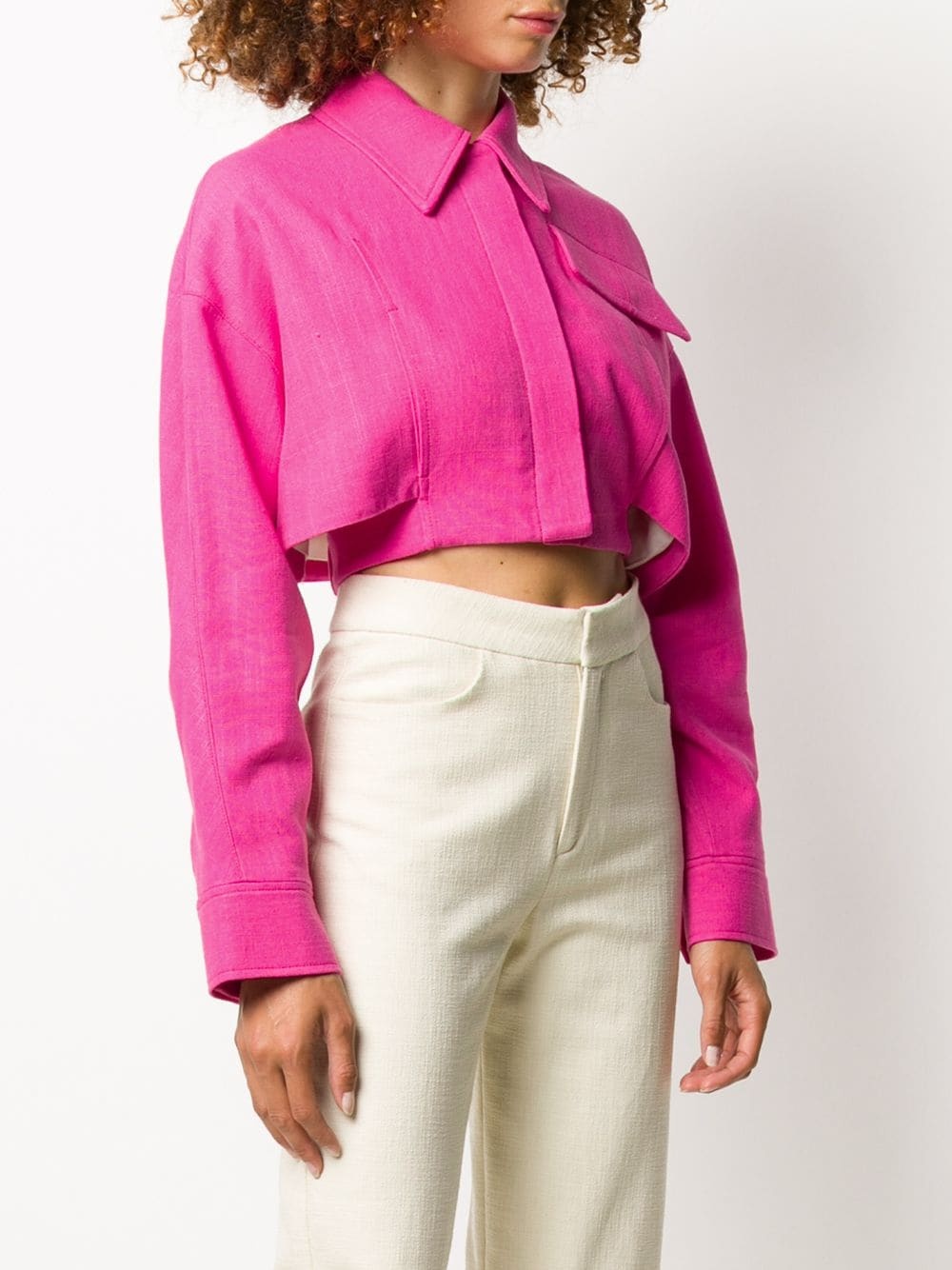 Esterel square cropped jacket - 3