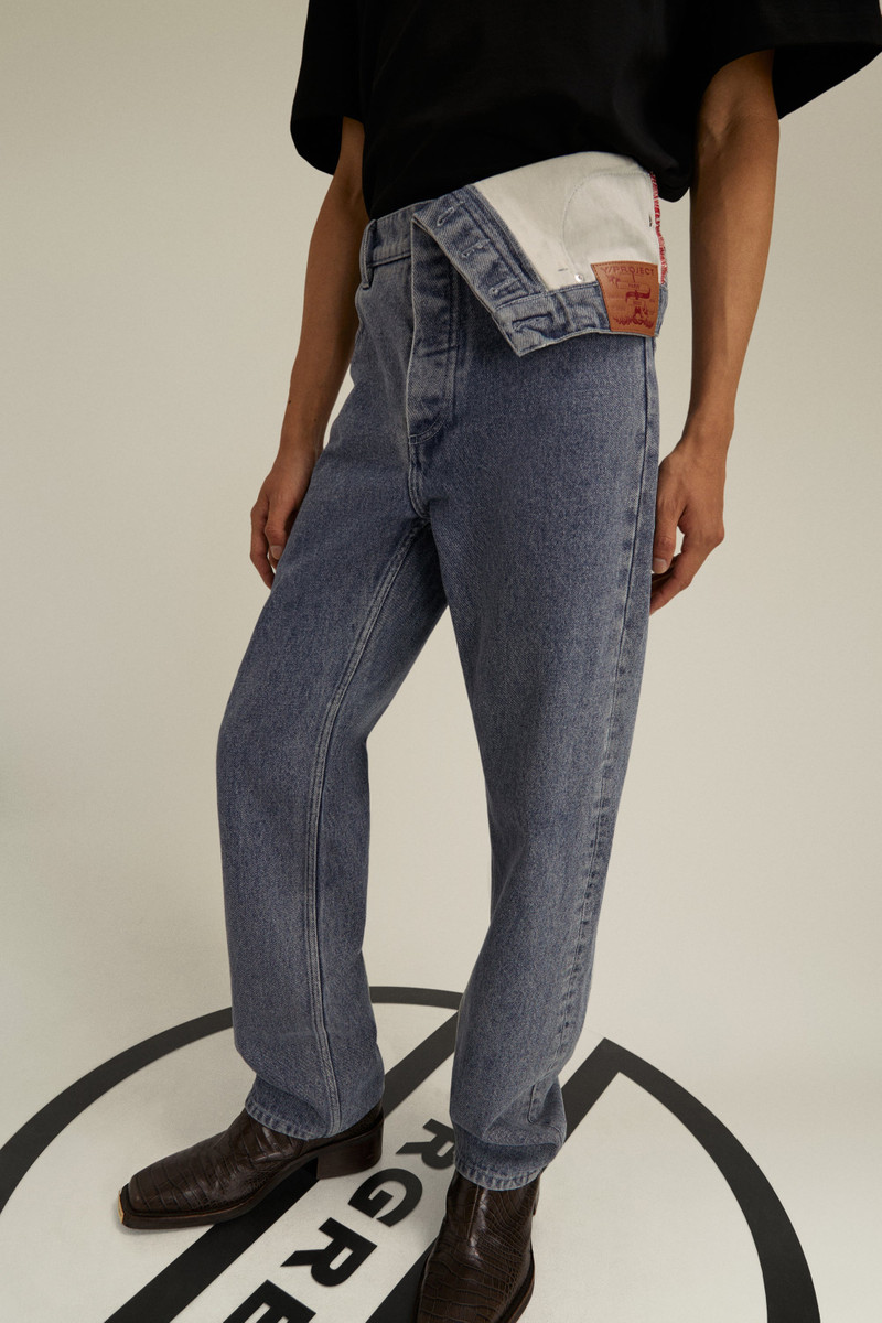 Y/Project Classic Asymmetric Waist Jeans SS22 outlook