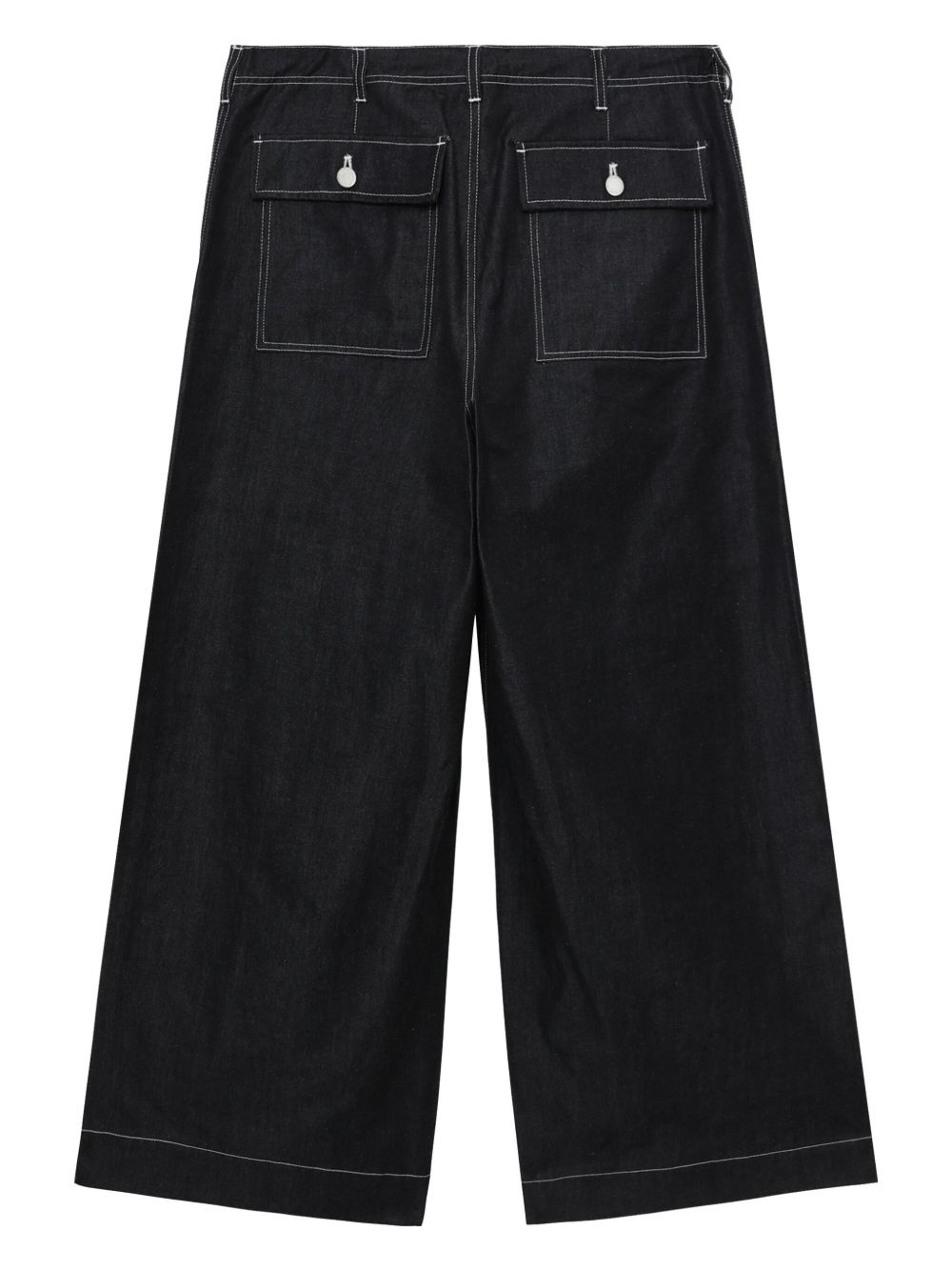 wide-leg jeans - 6