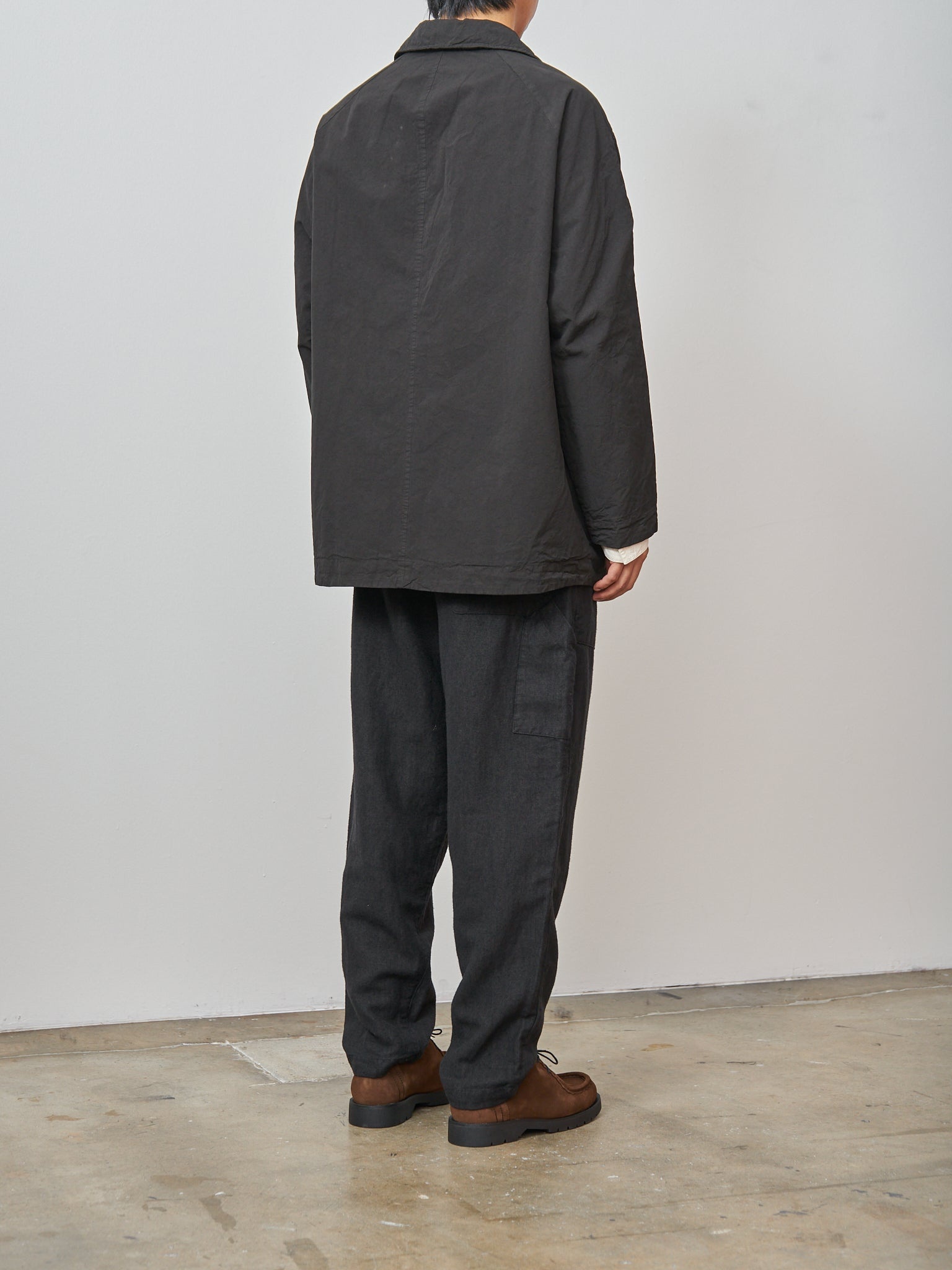 H Work Coat - Black - 5