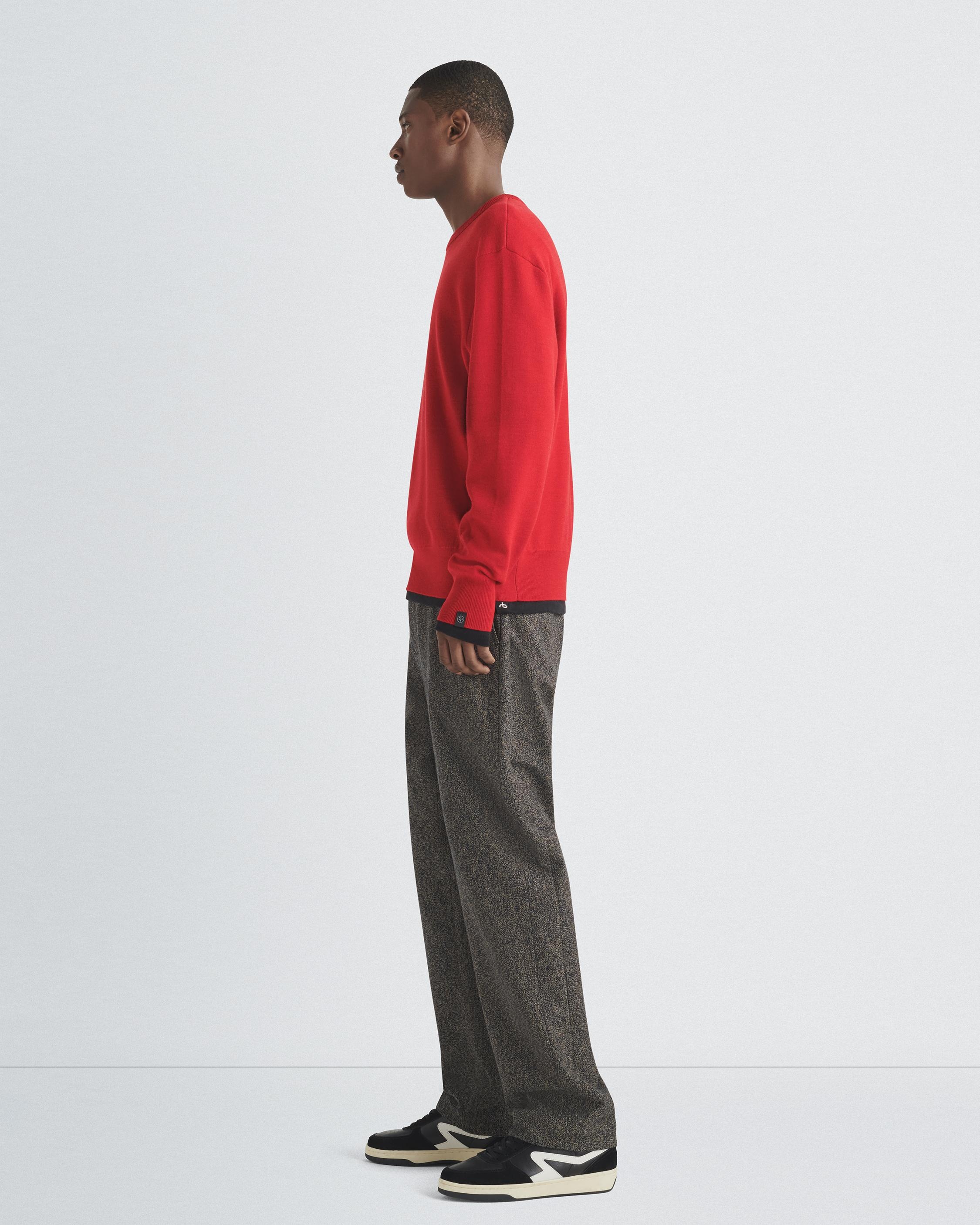 York Wool Crew
Relaxed Fit - 4