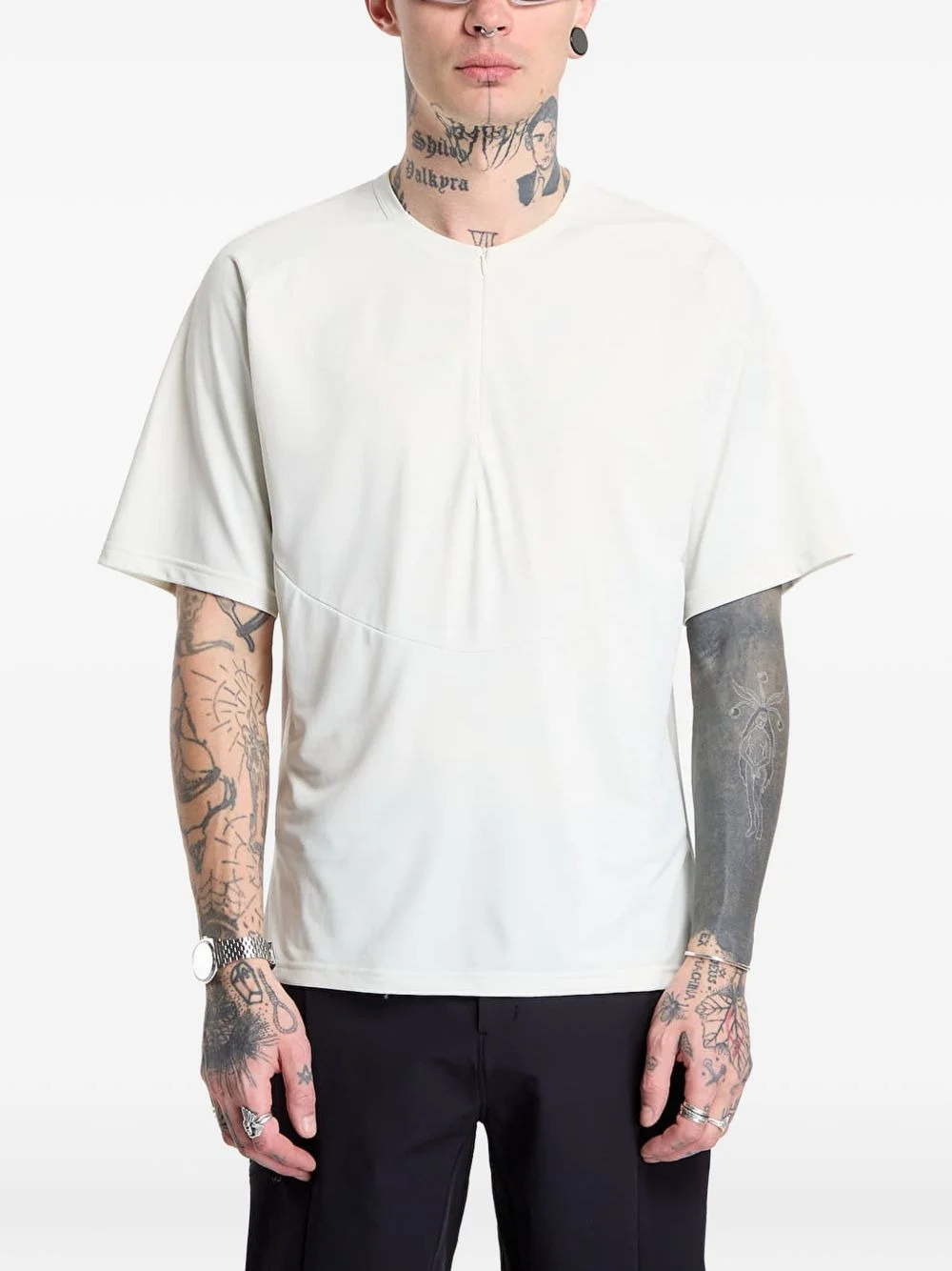 x Hiking Patrol half-zip T-shirt - 1