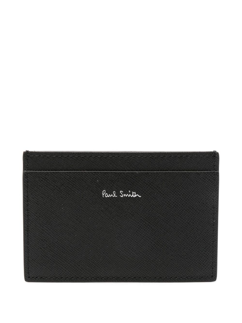 Mini Blur leather card holder - 1