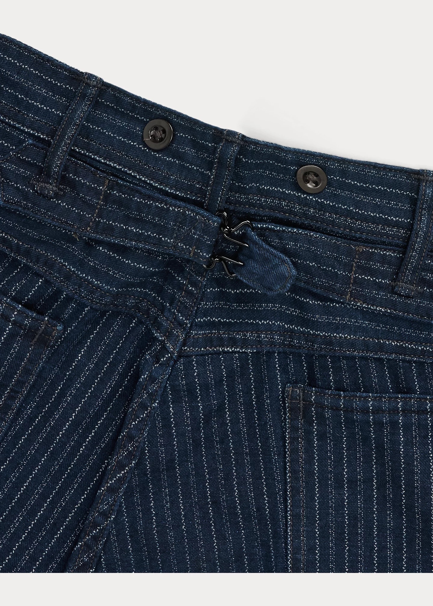 Vintage 5-Pocket Indigo Twill Pant - 4
