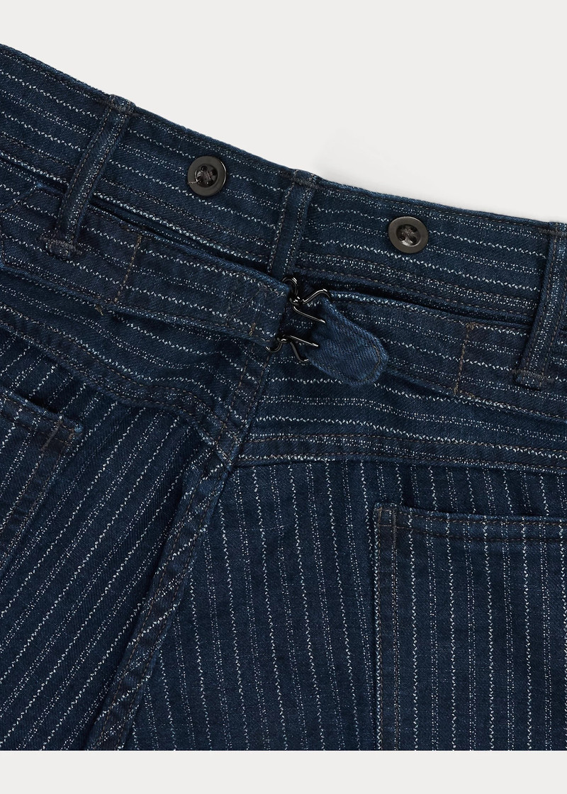 Vintage 5-Pocket Indigo Twill Pant 4