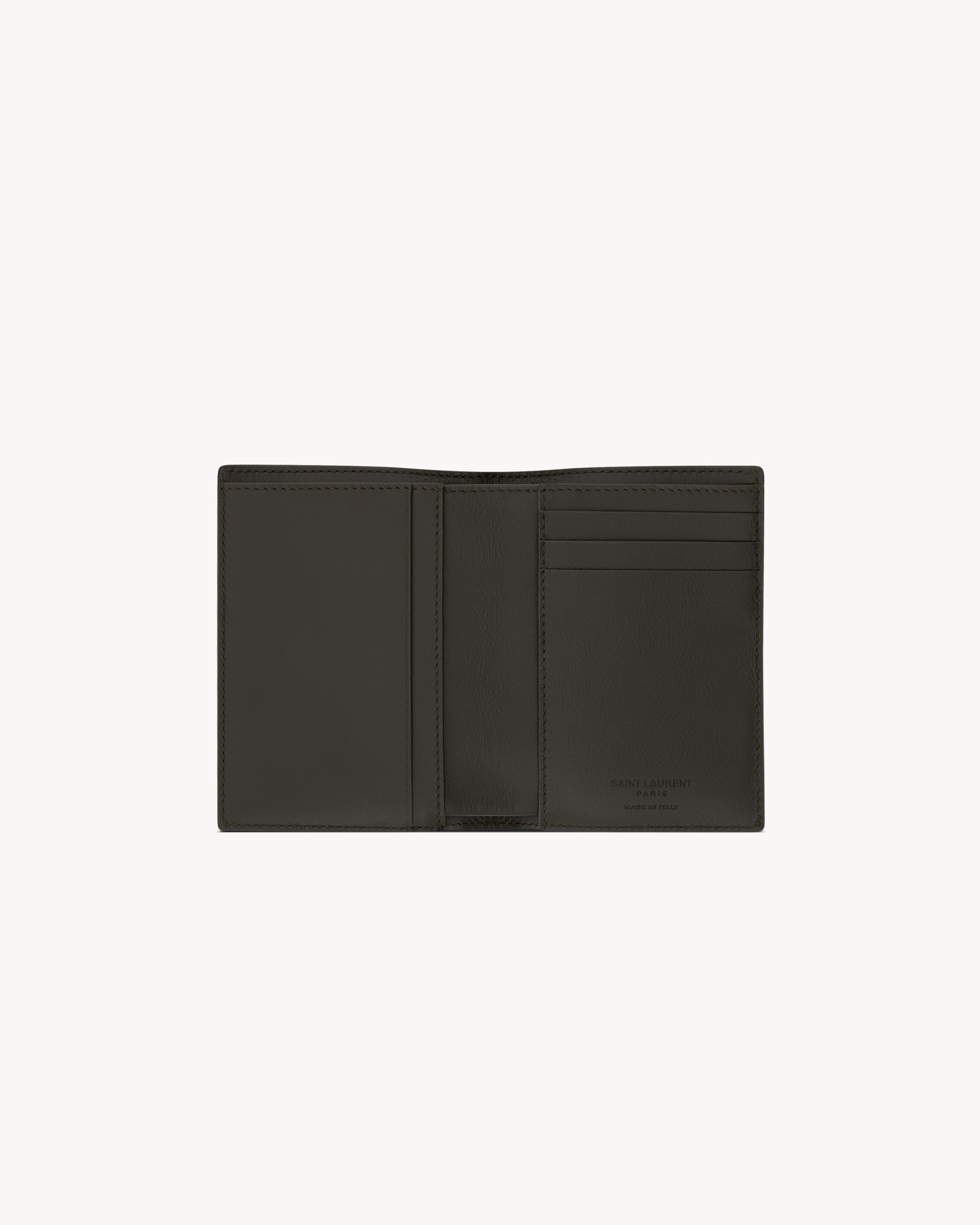 SAINT LAURENT PARIS CREDIT CARD WALLET IN PATENT LEATHER - 3