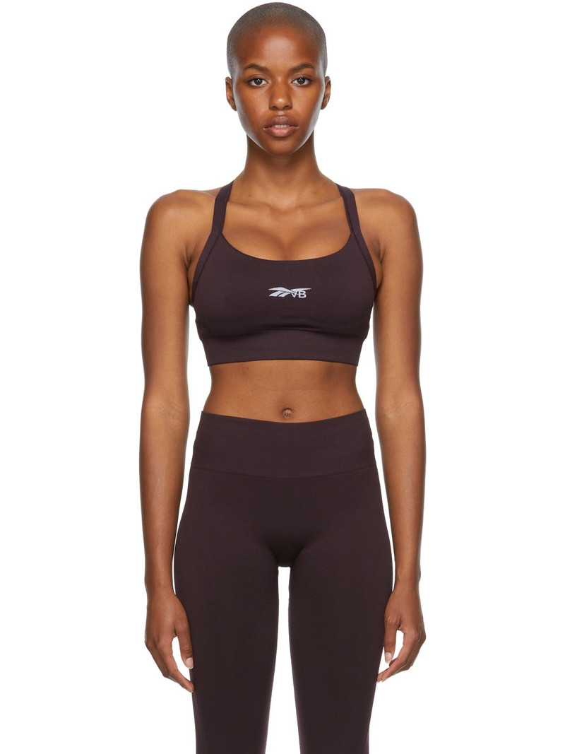 Purple Seamless Sports Bra 1