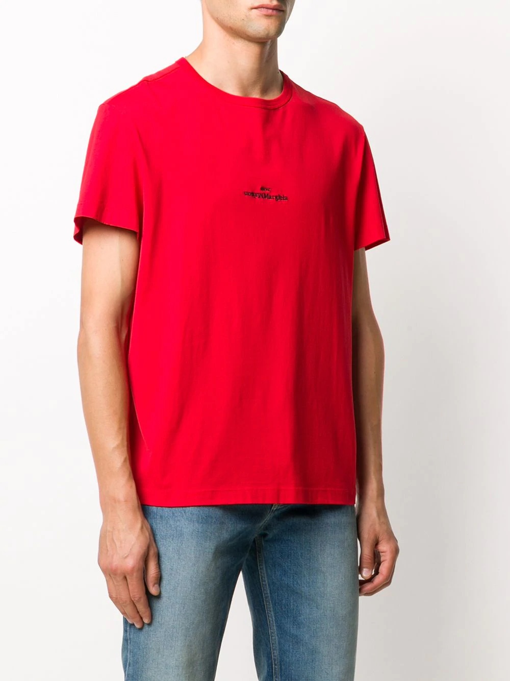 embroidered logo T-shirt - 3