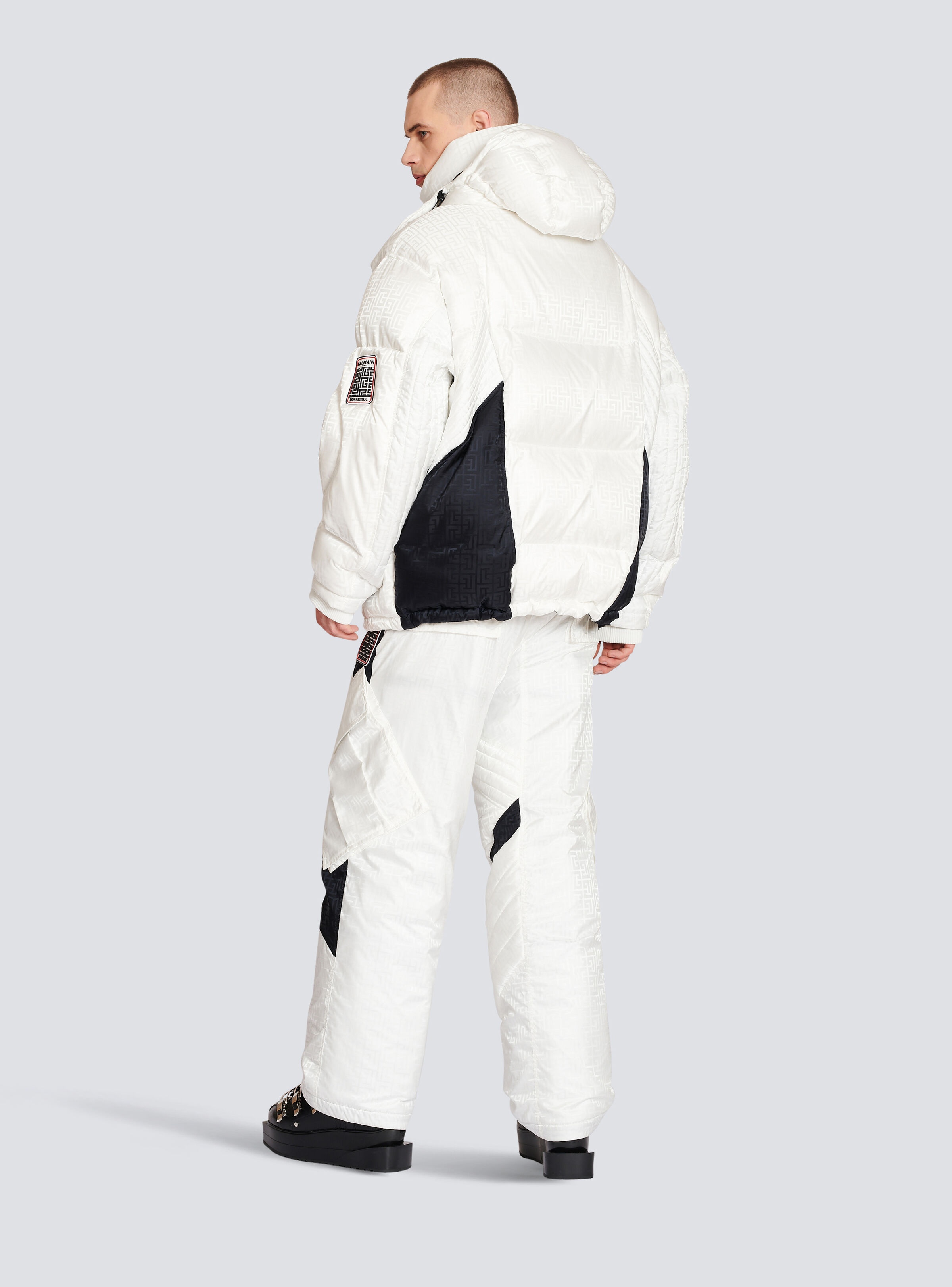 Balmain x Rossignol - Balmain monogram ski coat - 4