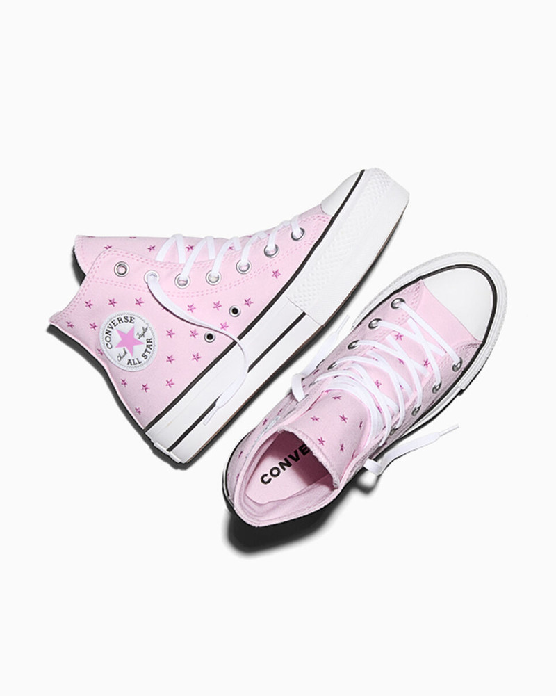 Chuck Taylor All Star Lift Platform Embroidered Stars 6