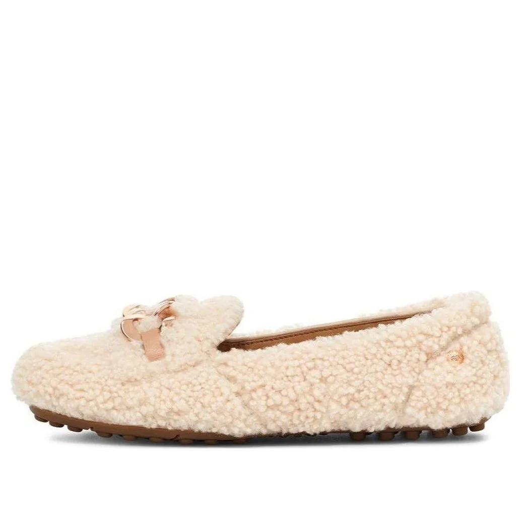 (WMNS) UGG SlipOn Comfortable Loafers 'Cream White' 1153515-NAT - 1