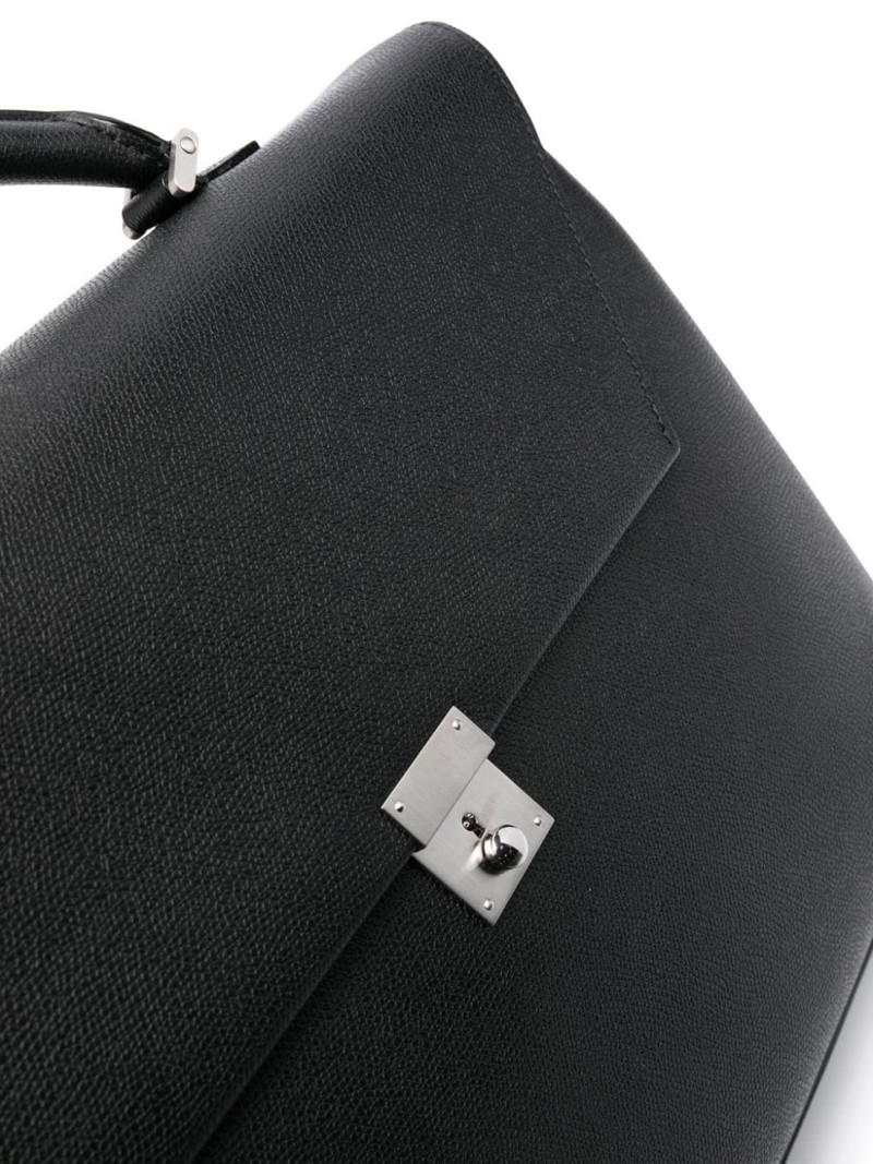 Avietta grained leather briefcase 3