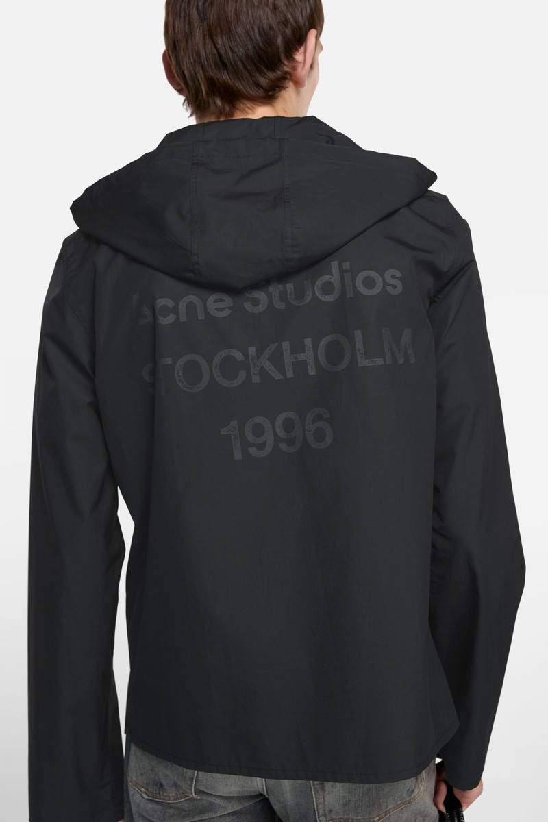 Hooded shirt - Black 5