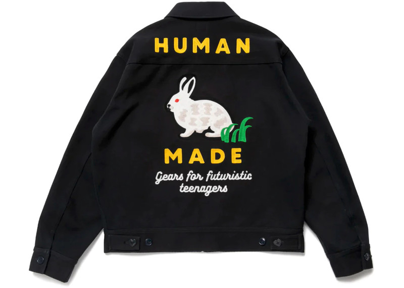 Human Made Human Made Zip-Up Work Jacket Navy outlook
