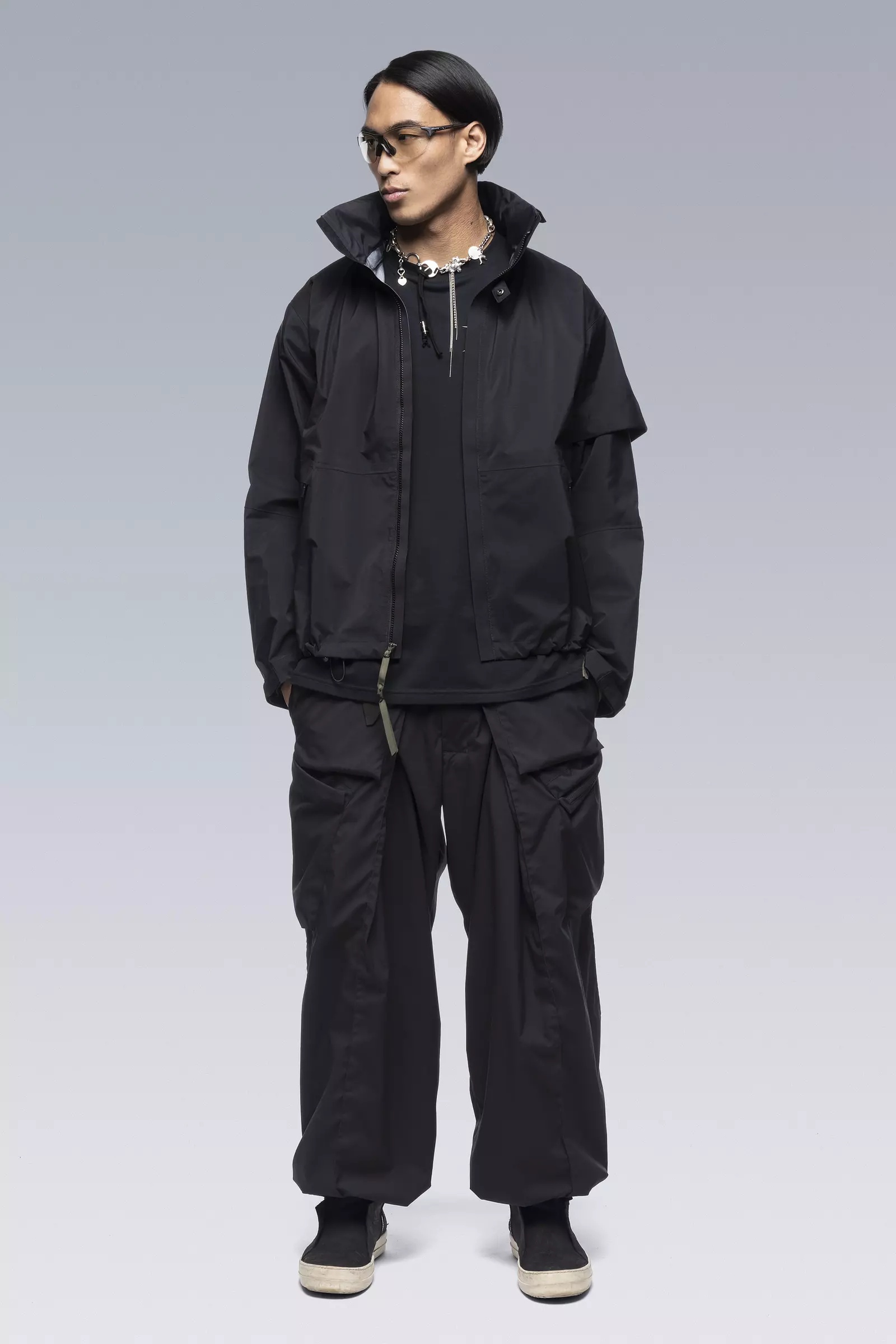 J101-GT 3L Gore-Tex Pro Interops Jacket Black - 1