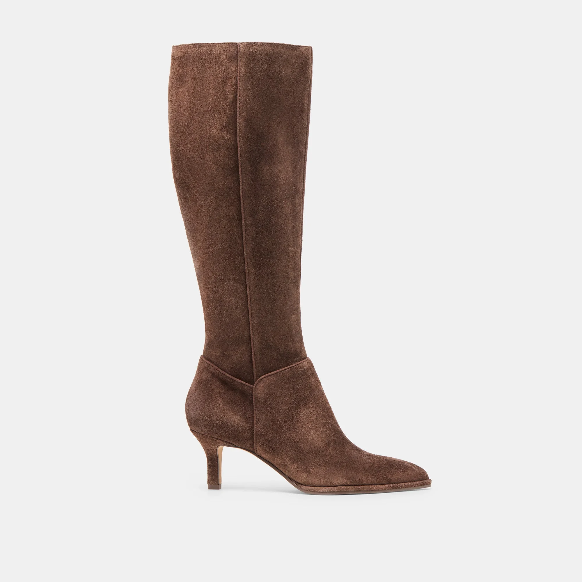 ALDY BOOTS DK BROWN SUEDE - 1
