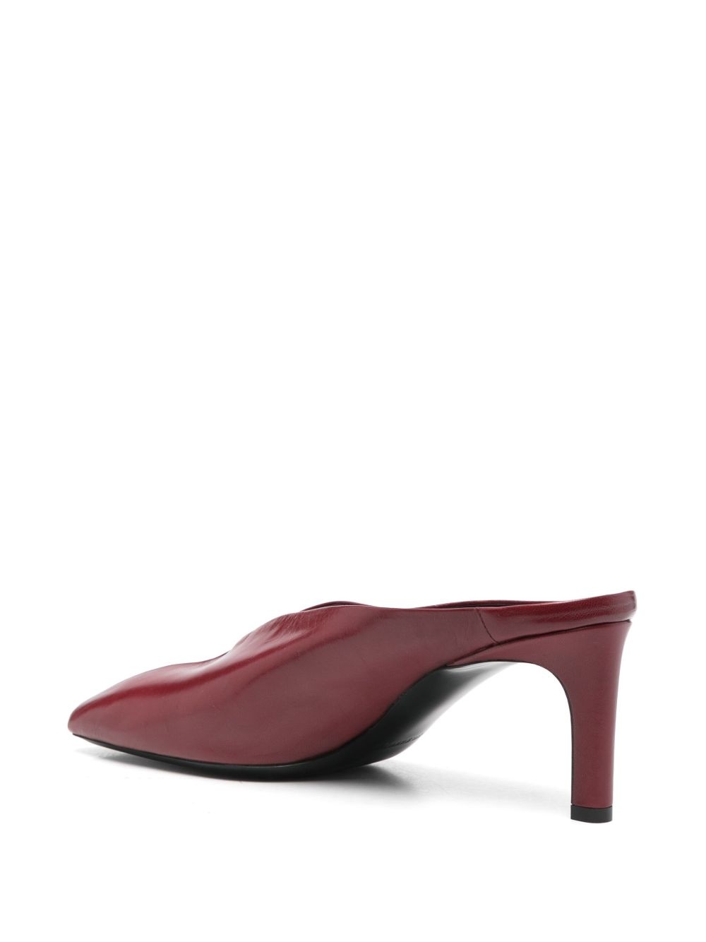 70mm leather mules - 3
