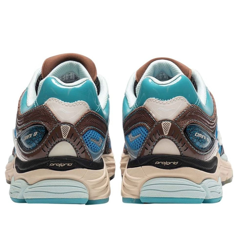 Saucony ProGrid Omni 9 'Footpatrol Blue Brown' S70923-1 - 3