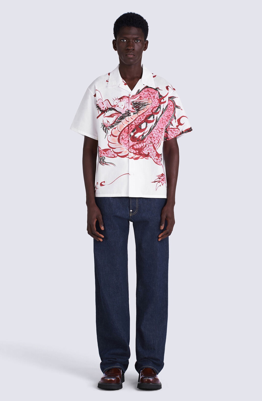 'Akae Dragon' Hawaiian shirt - 3