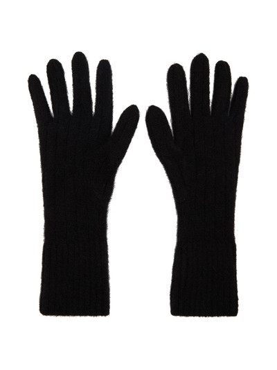 Dries Van Noten Black Neilos Gloves outlook