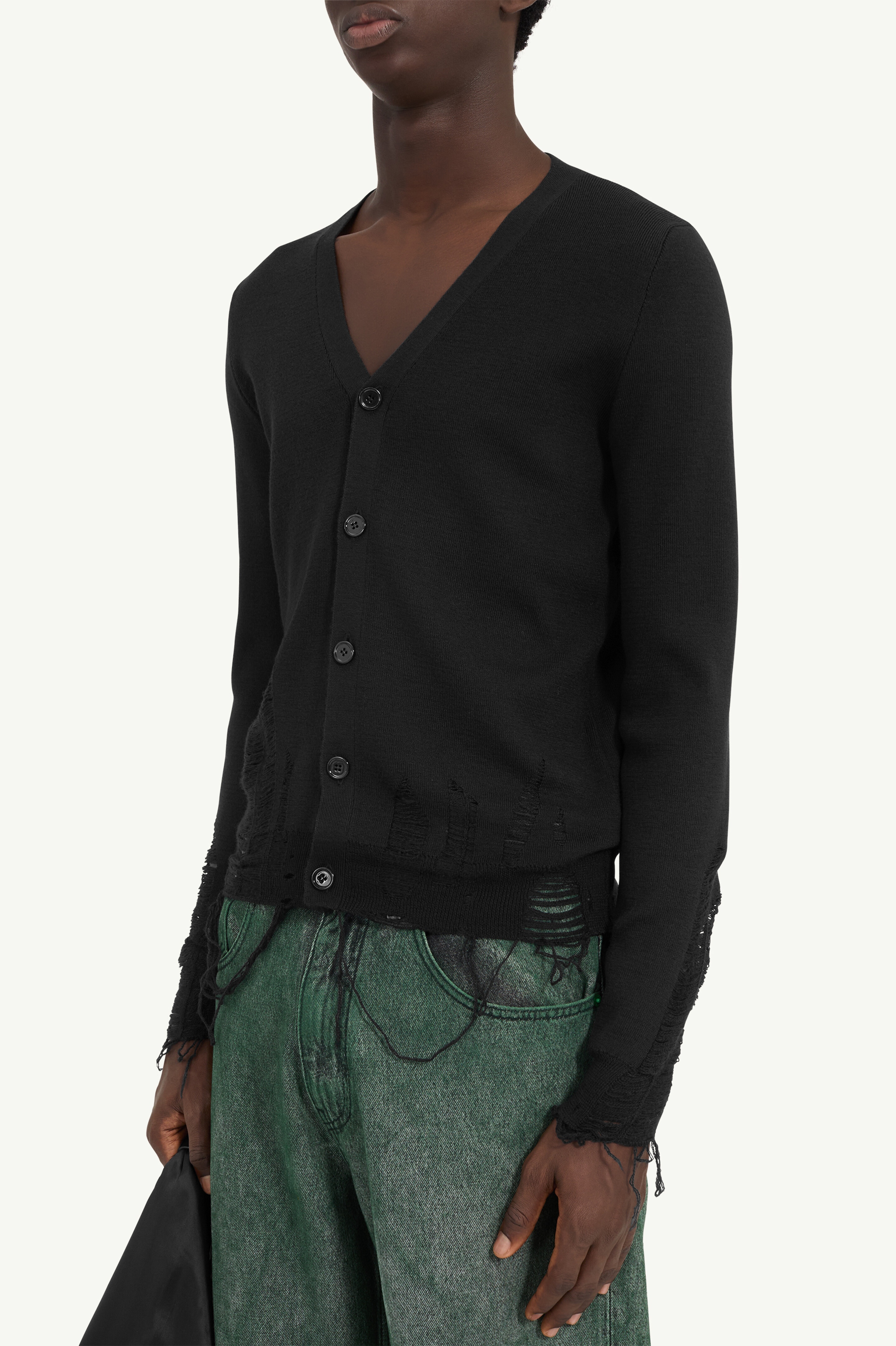 Distressed Cardigan - 6