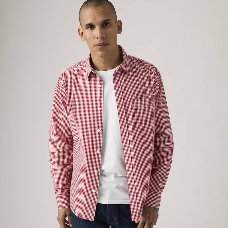 SUNSET ONE POCKET 표준 FIT SHIRT 1