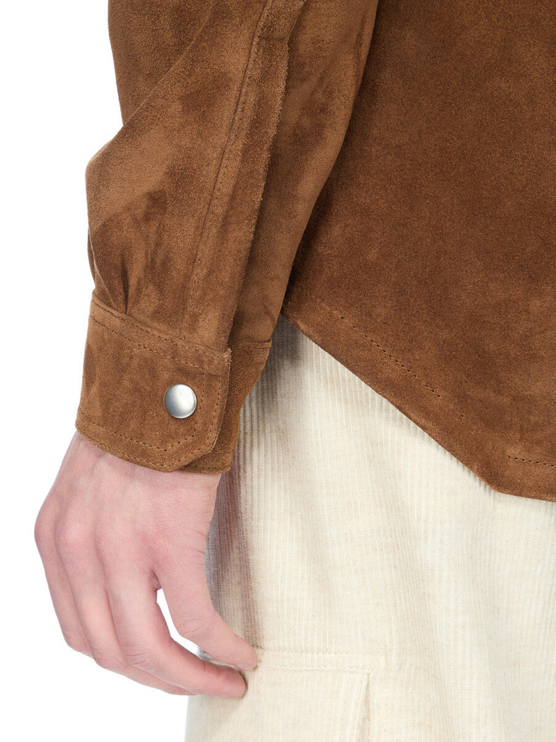 Brown Concordians Outershirt Suede Jacket 6