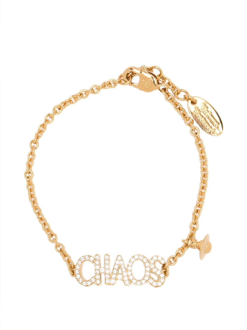 Chaos crystal-embellished bracelet - 1