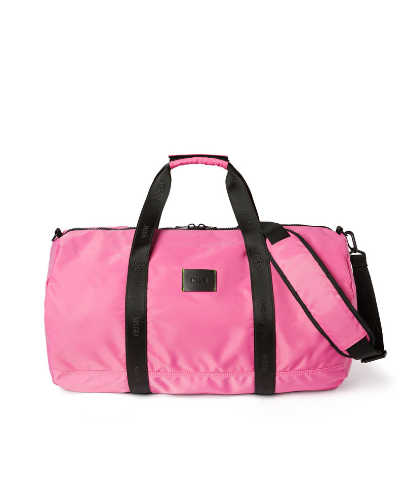 MSGM signature nylon duffle bag 1