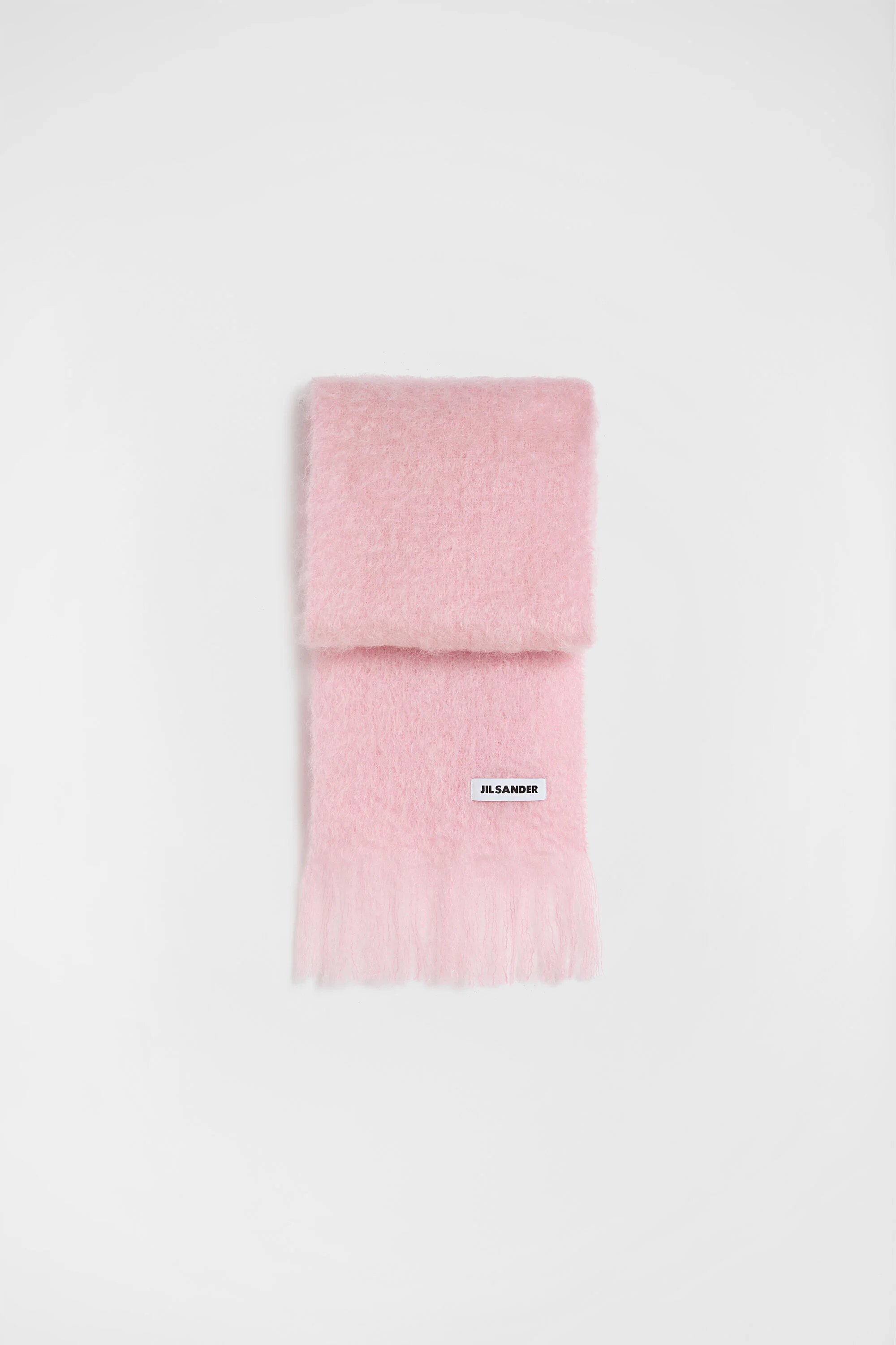 Slim Wool Blend Scarf - 1