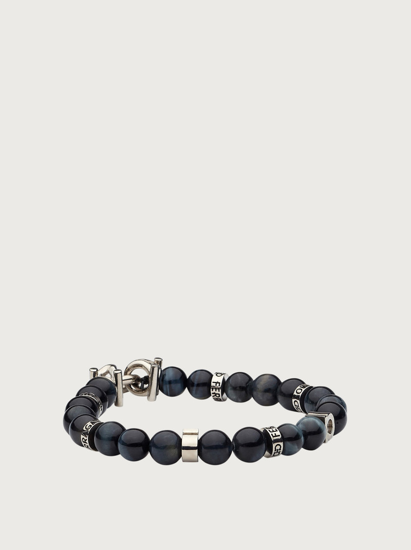 FERRAGAMO Elasticated bracelet with Gancini - size 19 outlook