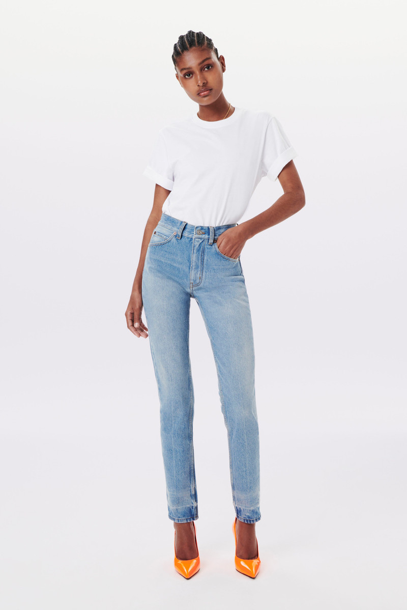 Victoria Beckham Nicola Skinny Fit Jean in California Wash outlook