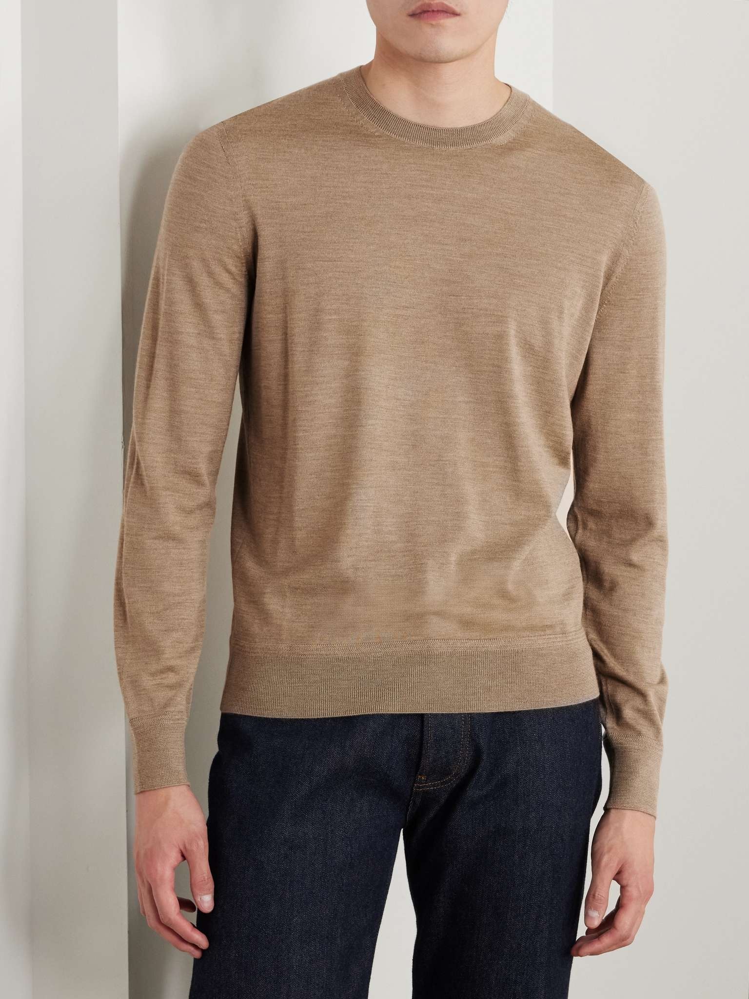 Slim-Fit Wool Sweater - 3