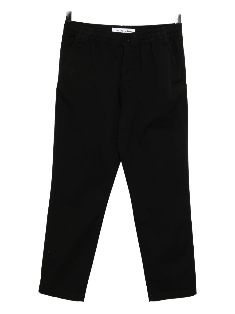 logo-embroidered trousers - 1