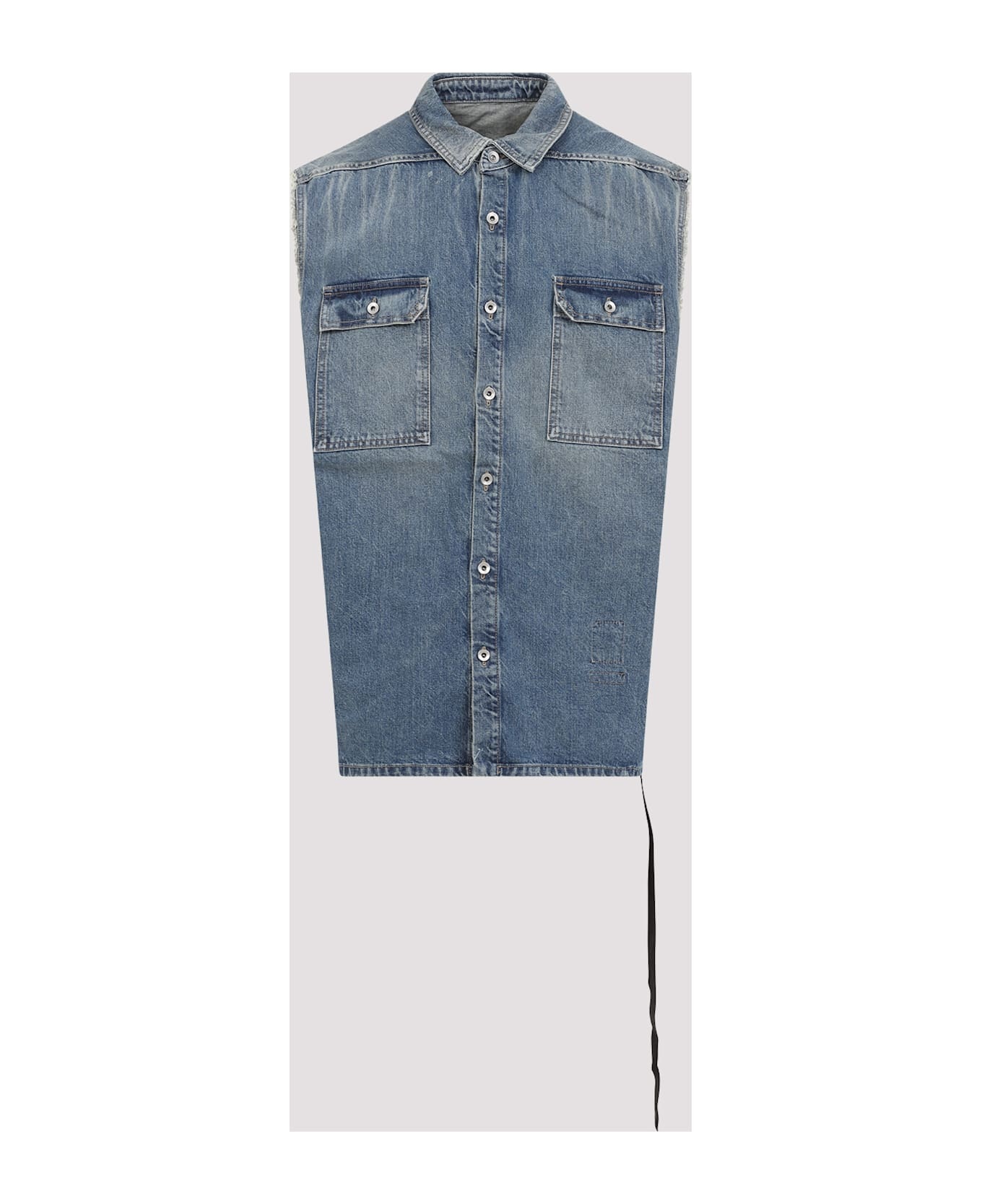 Sleeveless Tommy Jumbo Vest - 3