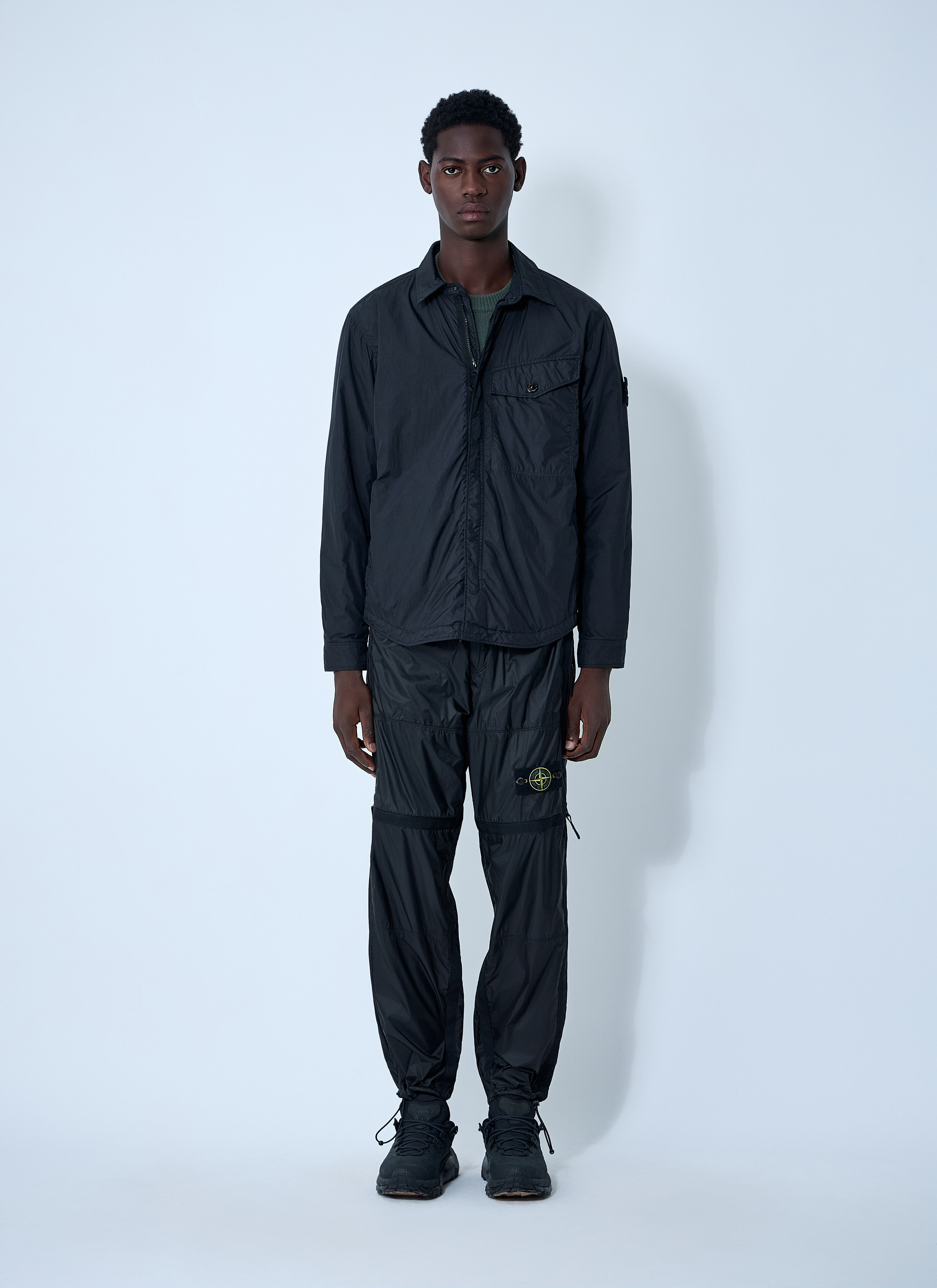 Garemnt Dyed Logo Patch Jacket - 2