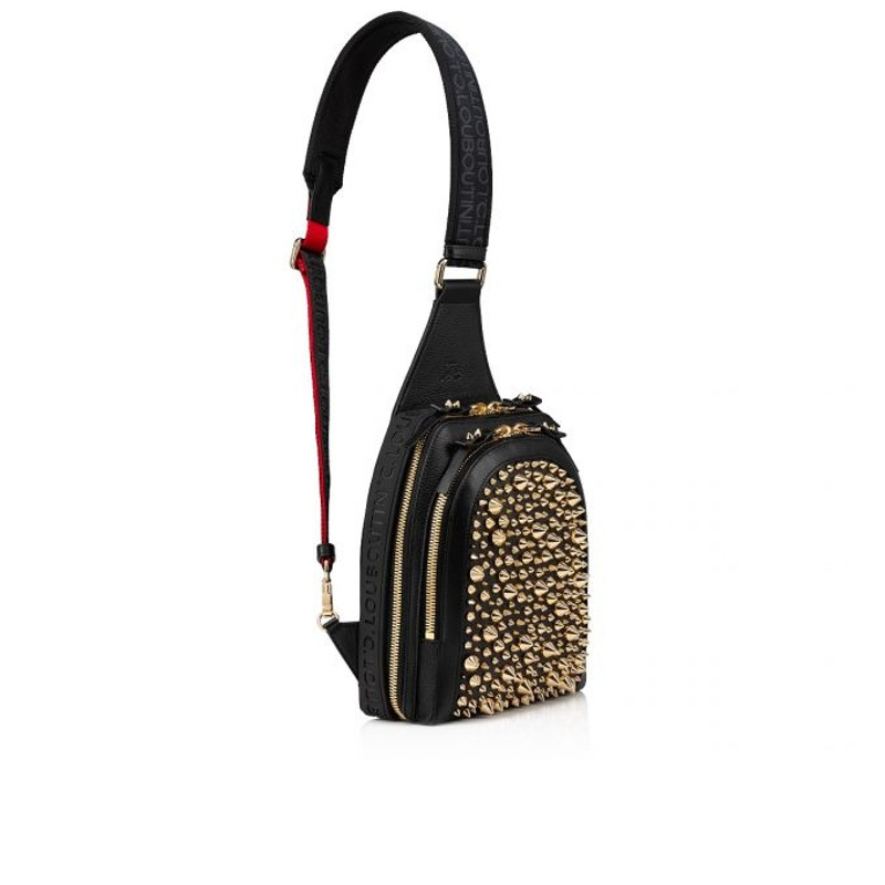 Christian Louboutin Loubifunk BLACK/BLACK/BLACK-RED/GOLD outlook