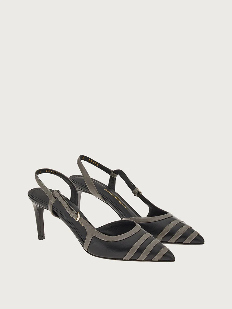 DUAL COLOR SLINGBACK - 2