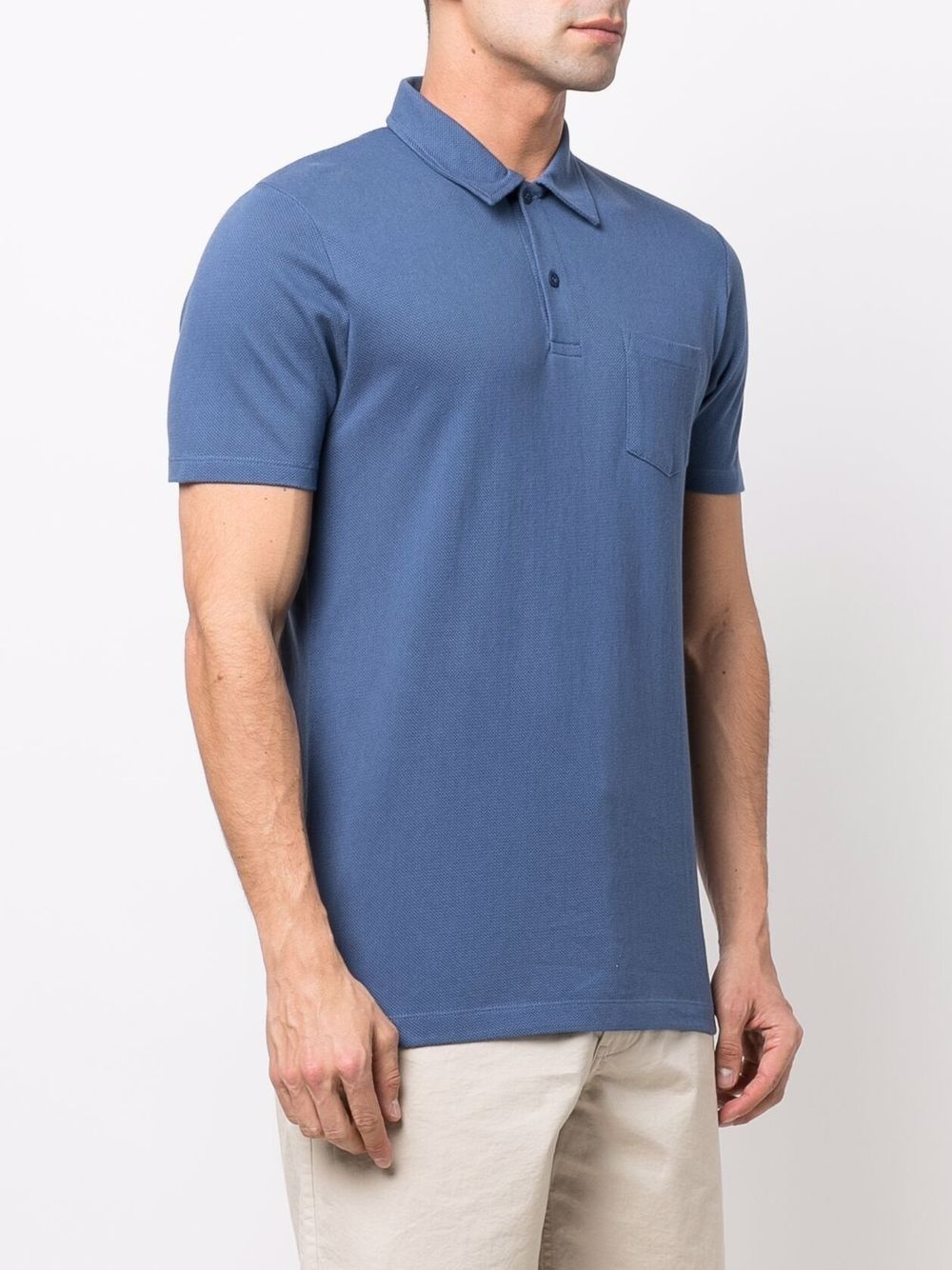 pocket cotton polo shirt - 3