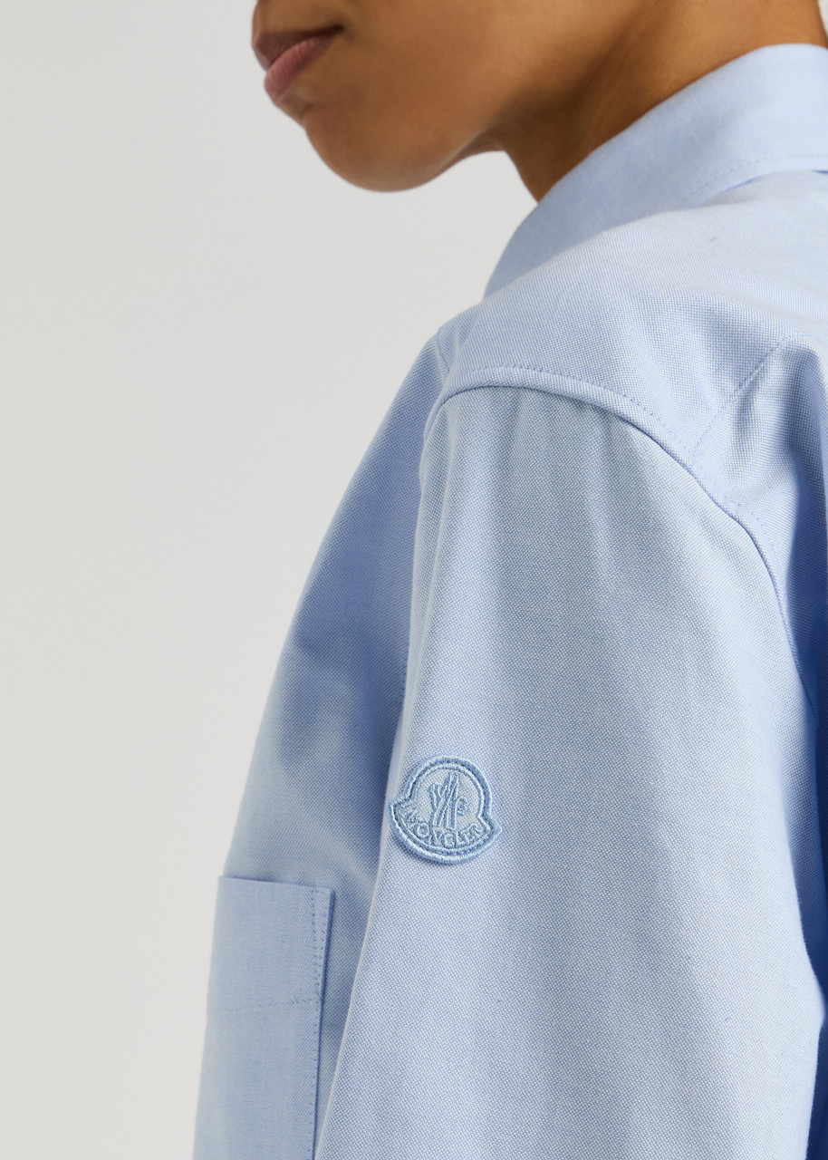 Moncler Logo-appliquéd Cotton Shirt - 5