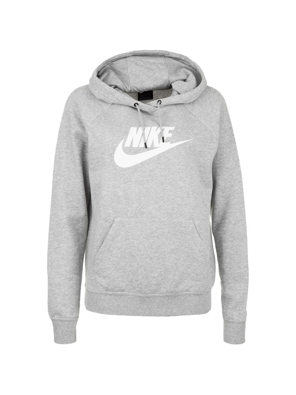 logo-print drawstring hoodie - 1