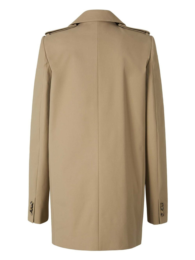 KHAITE double-breasted trench coat outlook