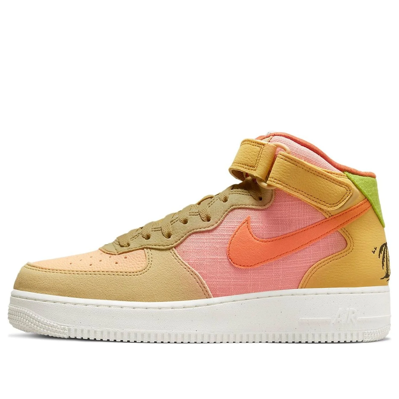 Nike Air Force 1 Mid '07 LV8 Next Nature 'Sun Club' DQ4530-800 - 1