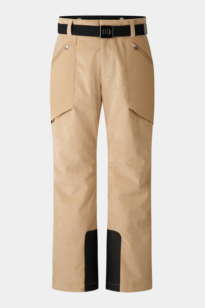 Coen Corduroy ski pants in Beige 1