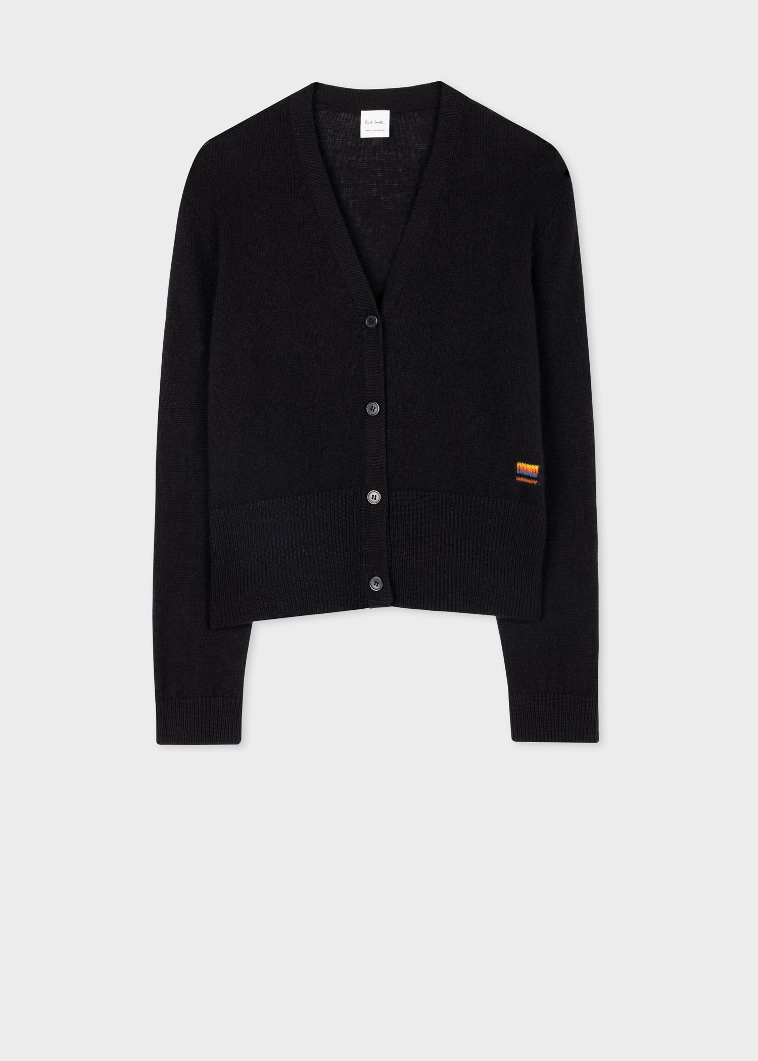 Cashmere Cropped Cardigan - 1