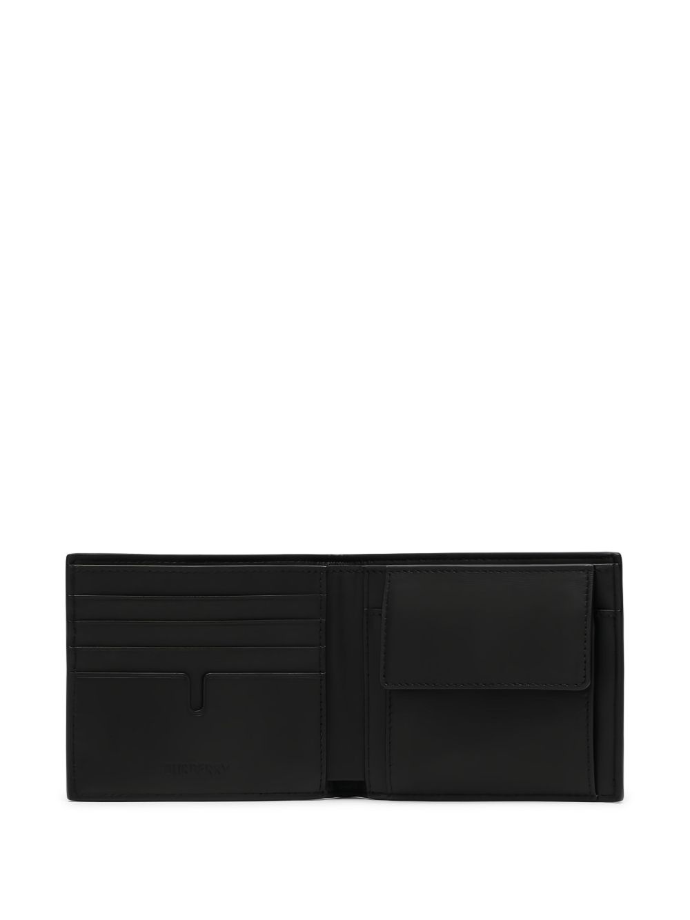 embossed-check bi-fold wallet - 3